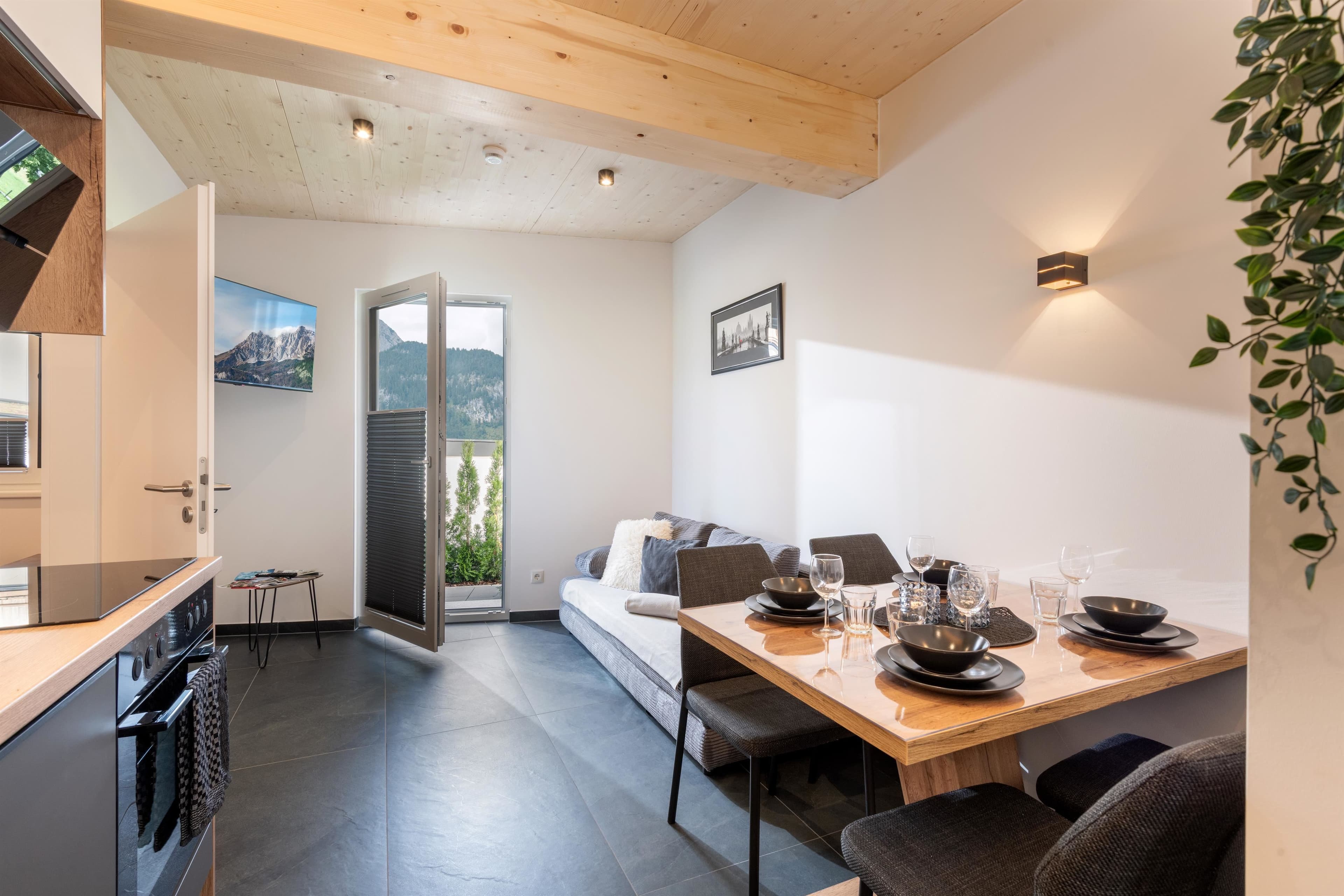Apartment mit Terrasse at Ferienwohnungen N & C
