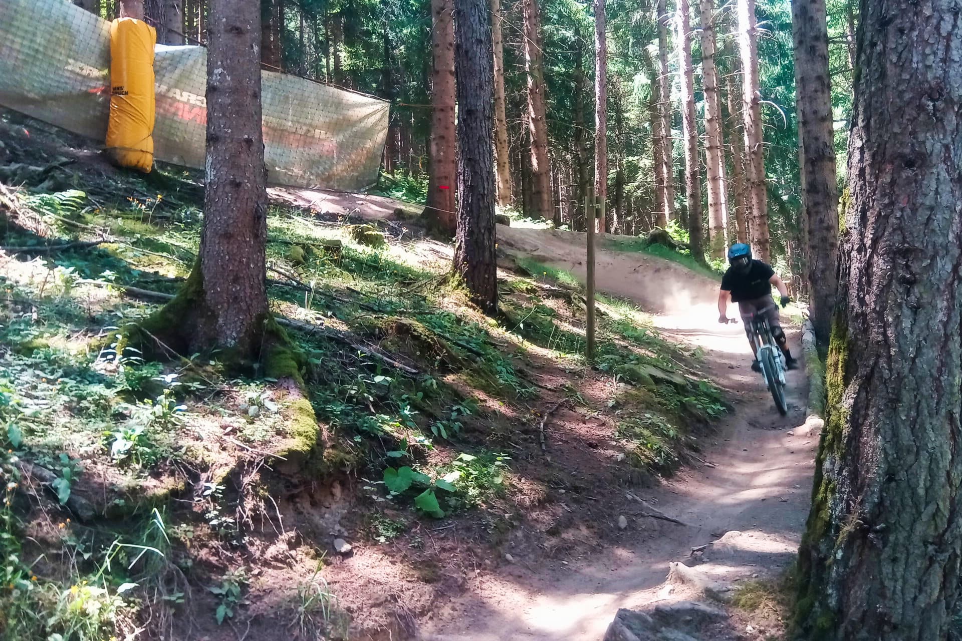 Mountain bike route in Tyrol